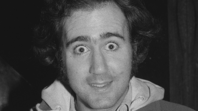 closeup of andy kaufman