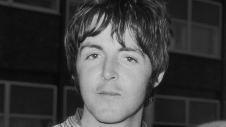 Paul McCartney looking bored
