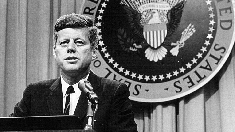 john f. kennedy speaking