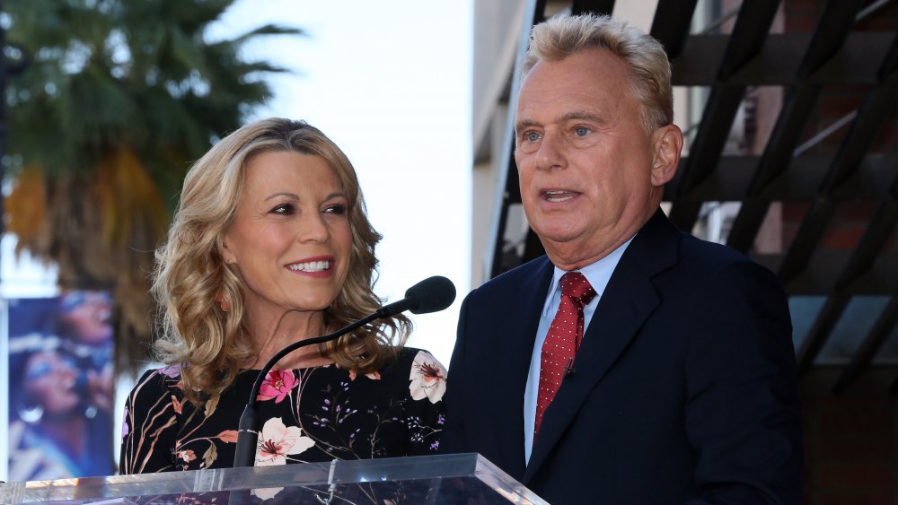 Vanna White and Pat Sajak