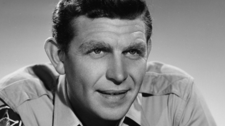 Griffith as Sheriff Andy Taylor