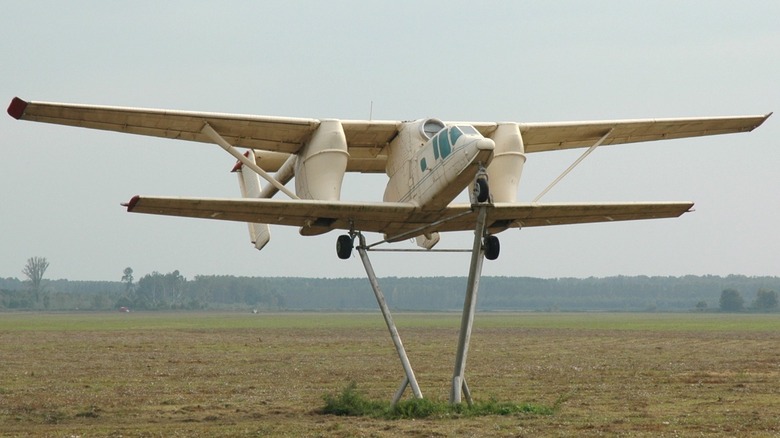 PZL M-15 Belphegor on display