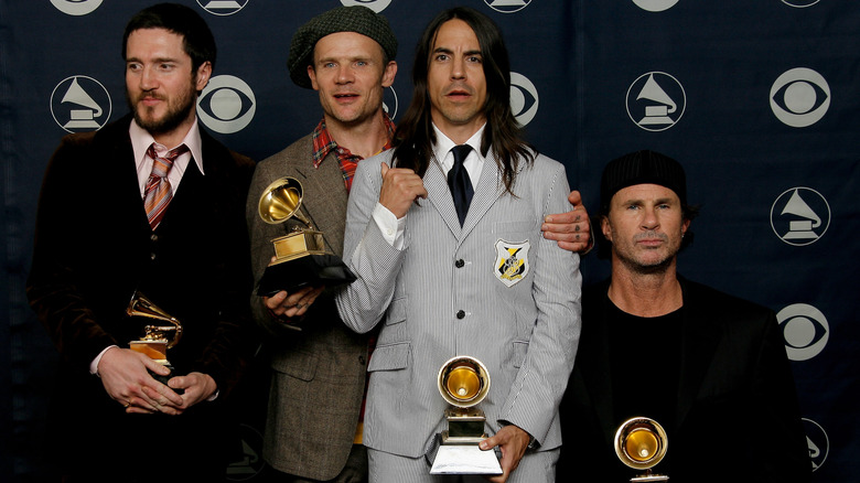 RHCP winning 2007 Grammy