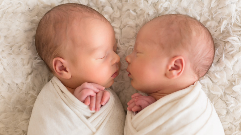 Newborn twins 