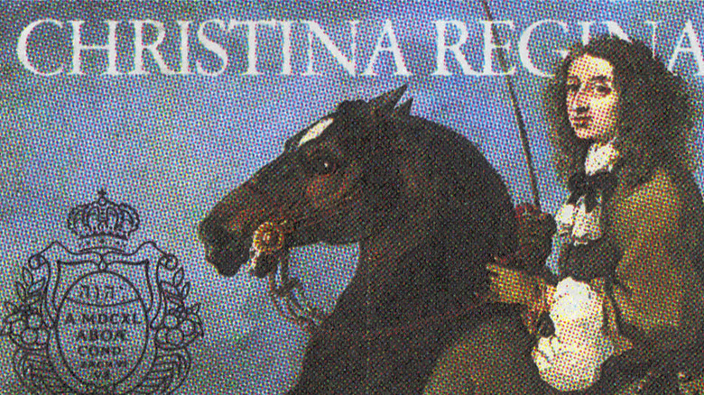 stamp of Queen Christina