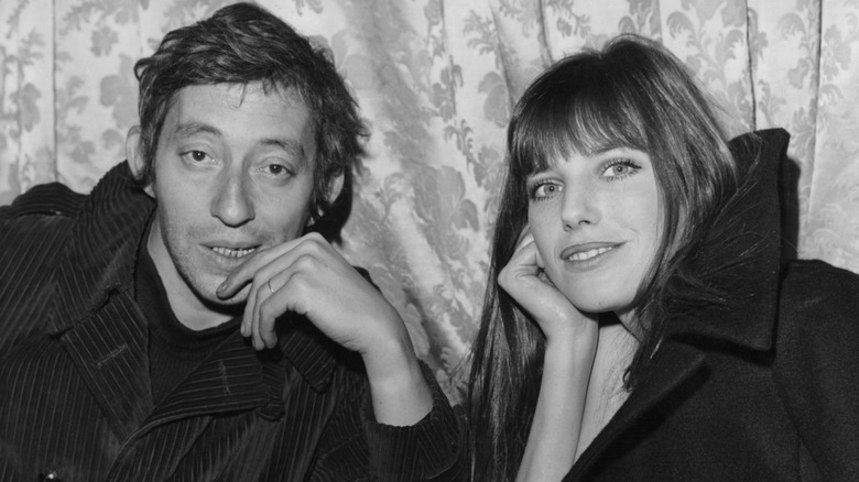 Jane Birkin with Serge Gainsbourg