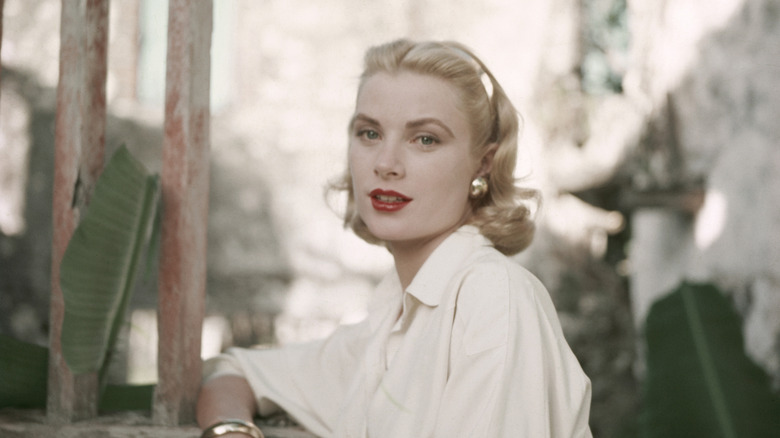 Grace Kelly smiling