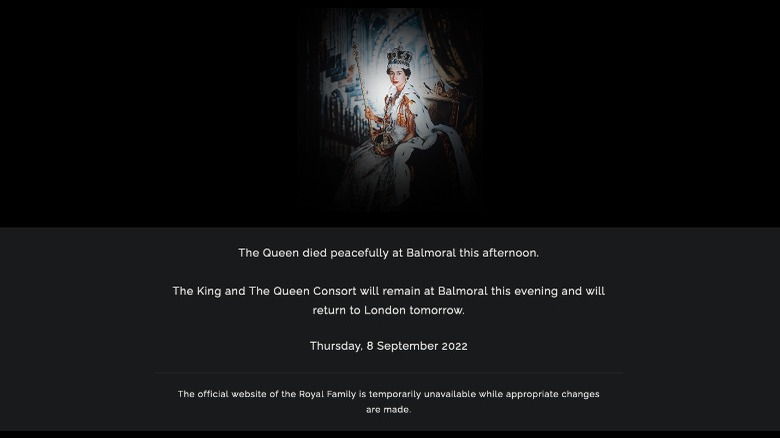 home page royal family website