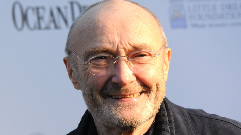 Phil Collins smiling