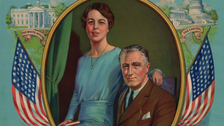Depression-era portrait of Franklin and Eleanor Roosevelt