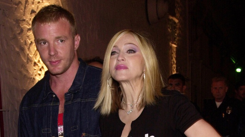 Guy Ritchie and Madonna at Snatch premier