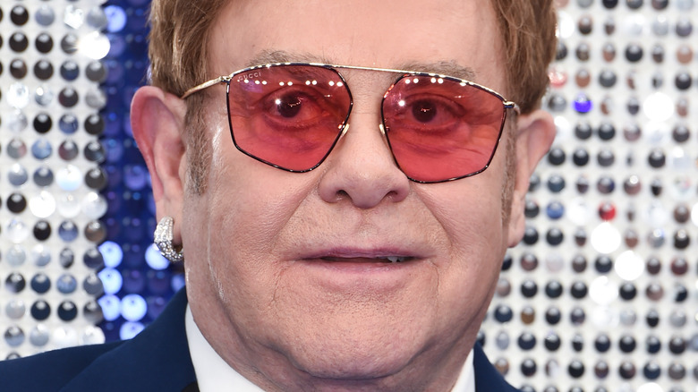 Elton John face