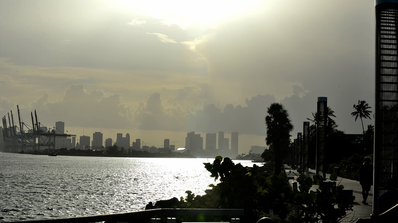 florida during Sahara dust storm