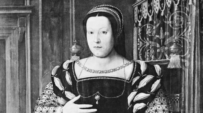 Catherine de' Medici staring ahead
