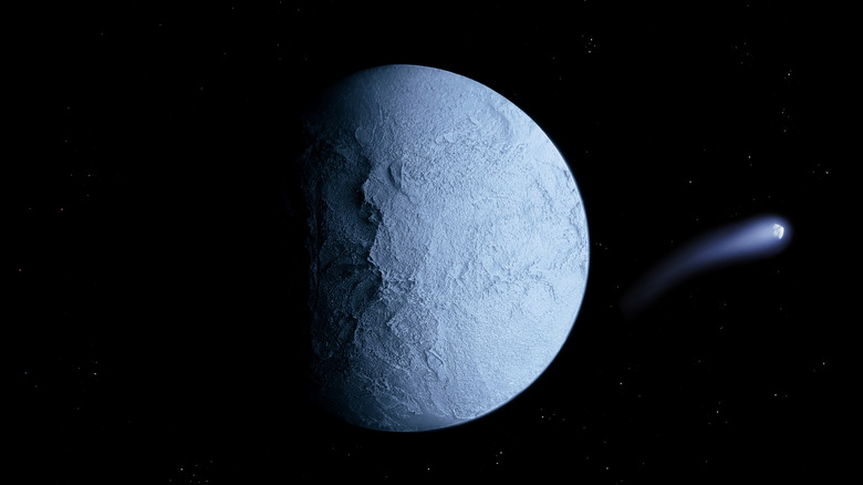 ice covered planet