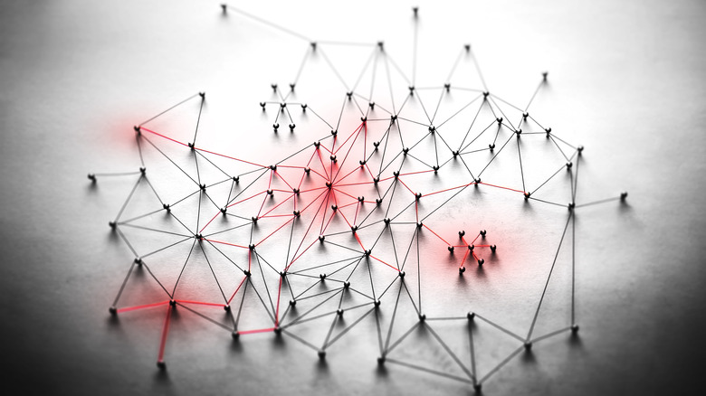 illustration of points connected