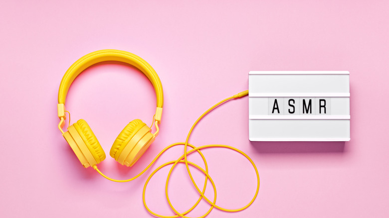 ASMR concept 