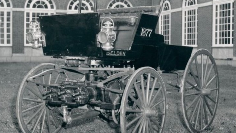 vehicle with george brayton's engine