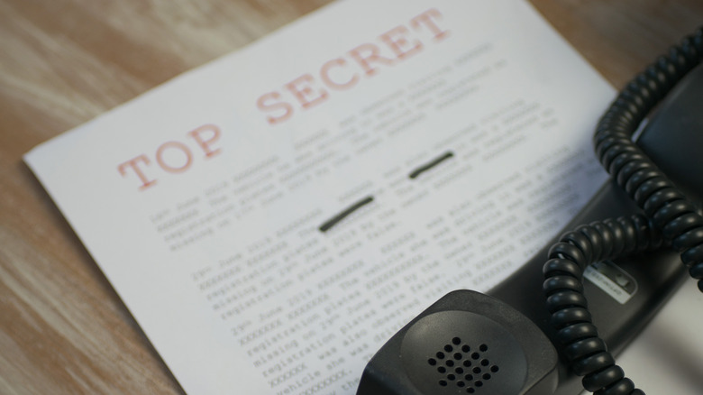 top secret documents