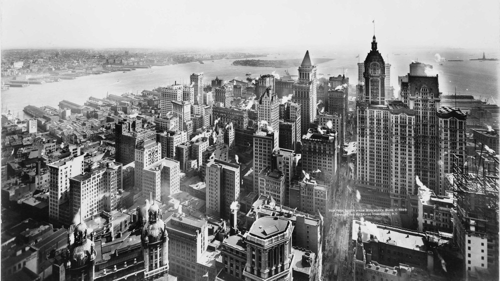 Lower Manhattan in 1913