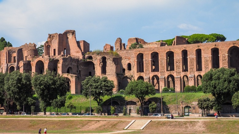 Palatine Hill ruins