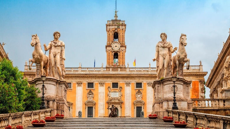 Architecture on Capitoline Hill