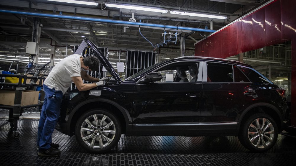 Volkswagen in production