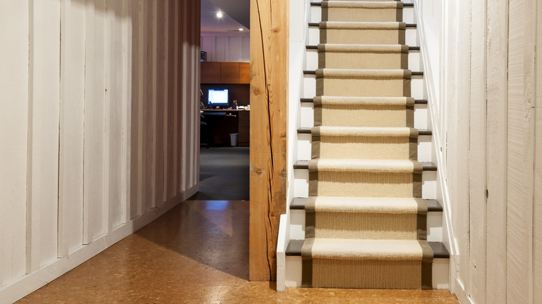 Staircase to a basement