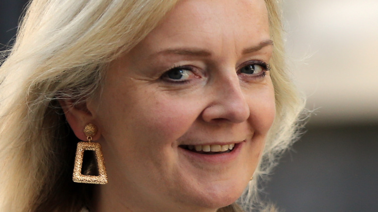 Liz Truss smiling