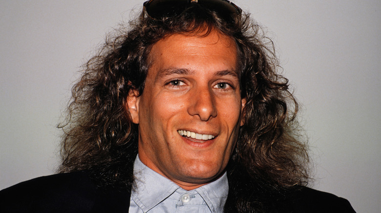 Michael Bolton smiling