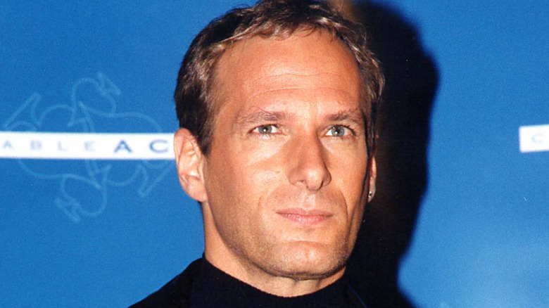 Michael Bolton looking ahead solemnly