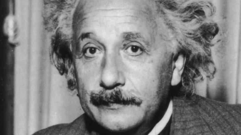 The genius Albert Einstein