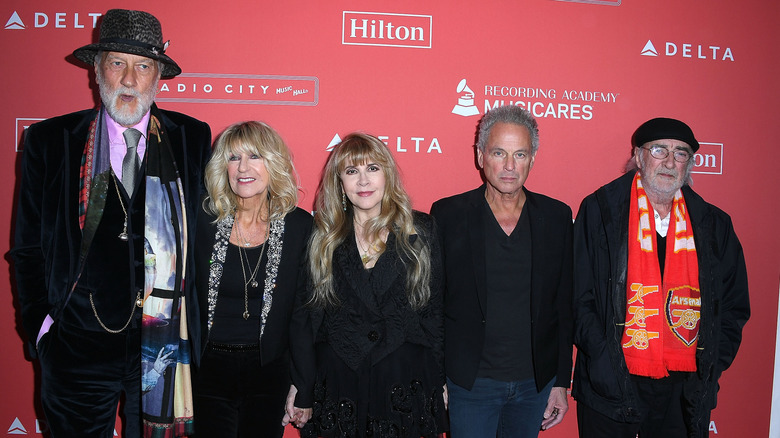 Fleetwood Mac together in 2018 at event