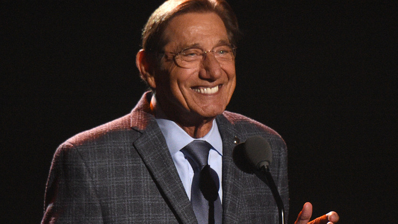 Joe Namath on stage