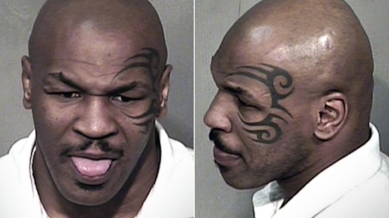 Mike Tyson mugshot