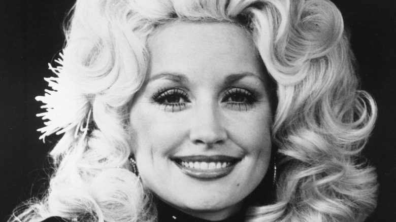 Dolly Parton smiling