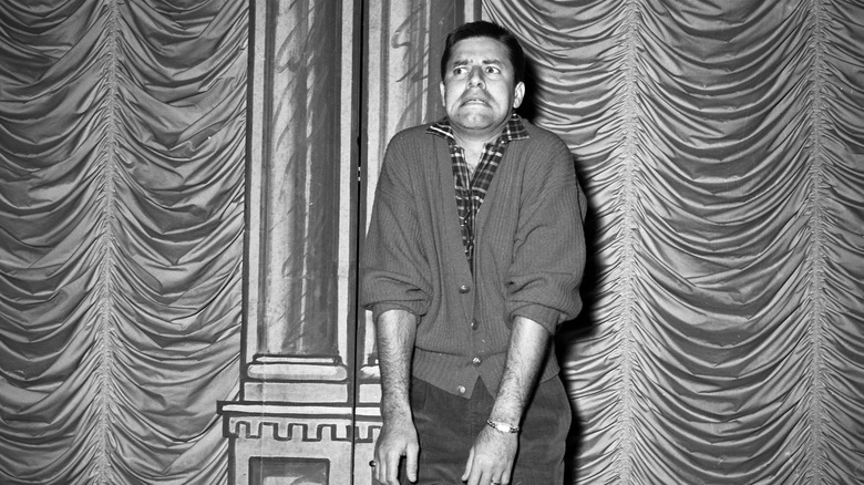 Jerry Lewis making goofy face
