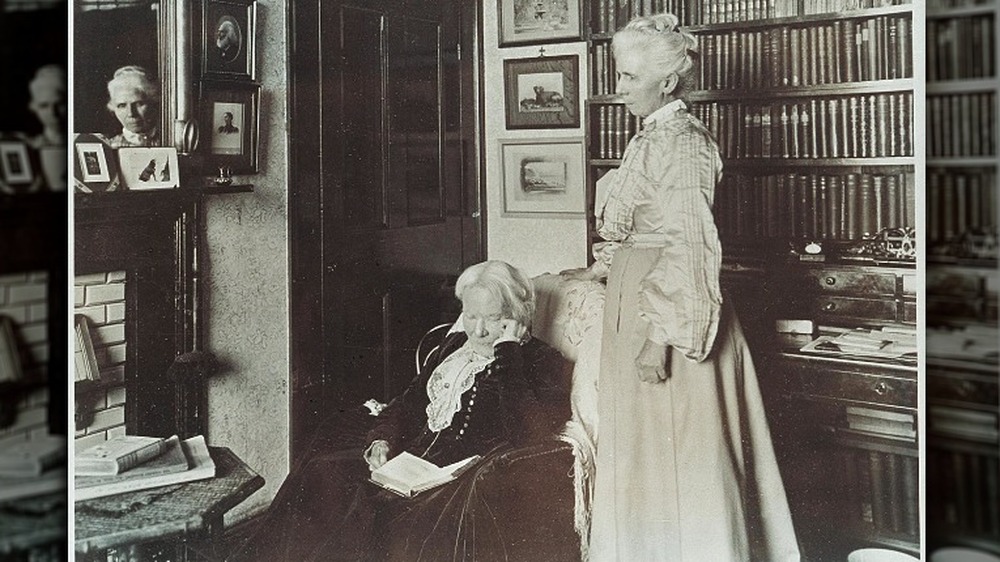 Kitty Barry with Elizabeth Blackwell