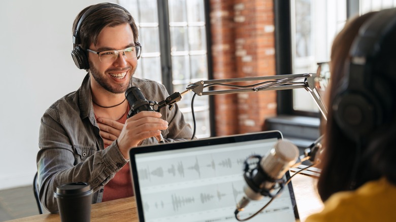 Modern podcasters