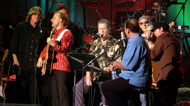 Brian Wilson performing Smile