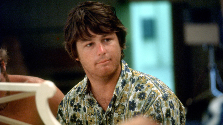 Brian Wilson sitting at a piano