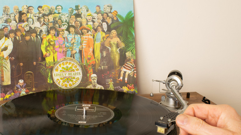 Sgt Pepper's Lonely Hearts Club Band album cover
