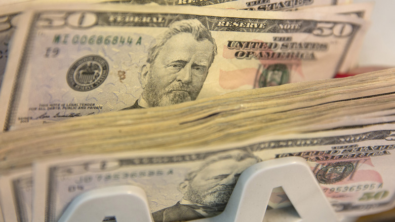 $50 bills