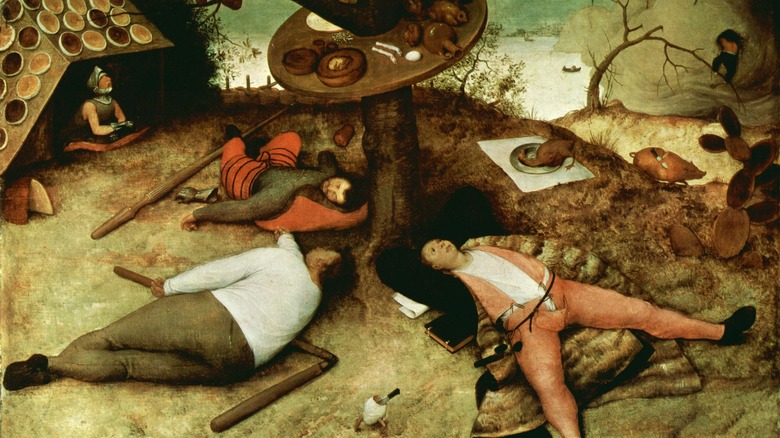 Land of Cockaigne Bruegel painting