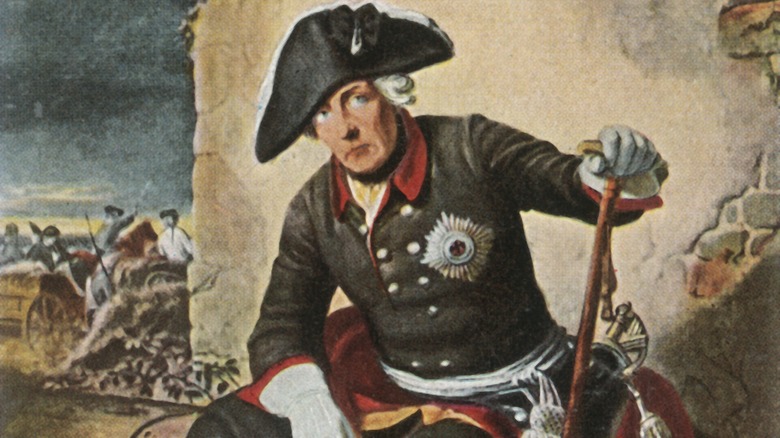 Фридрих II в бою
