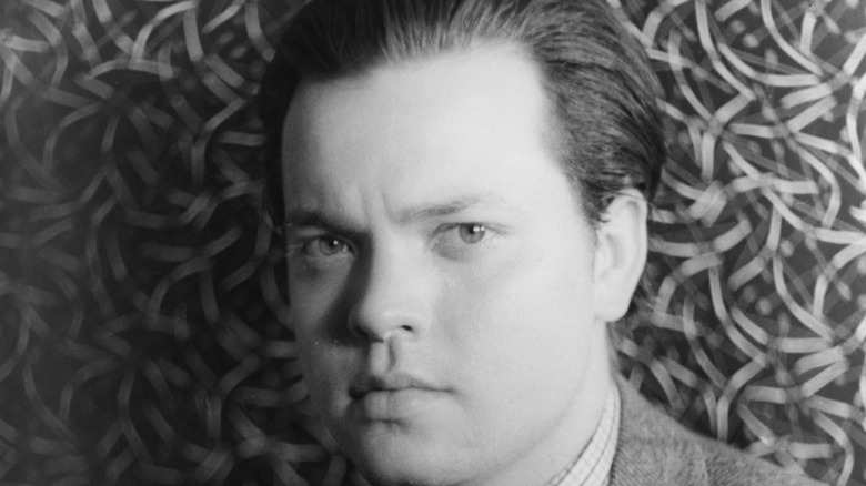 portrait of Orson Welles