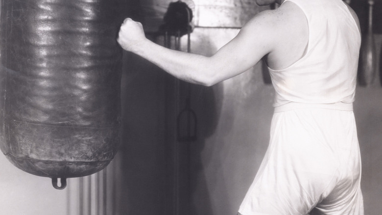 Boxer training in the 1930s