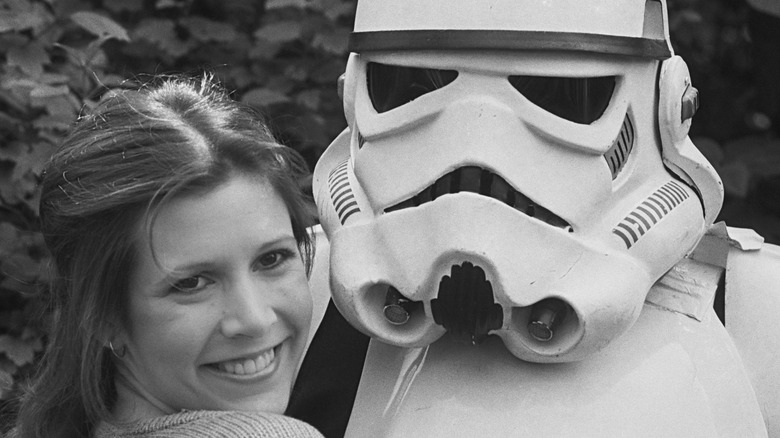 fisher with star trooper