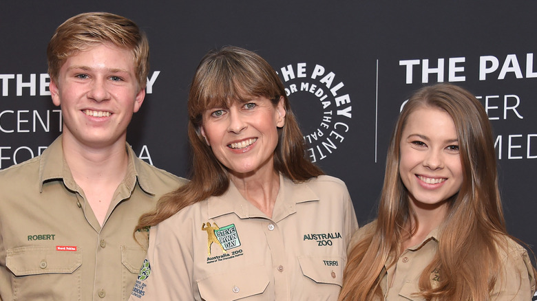 Robert, Terri, and Bindi Irwin