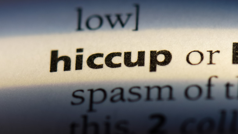 hiccup definition